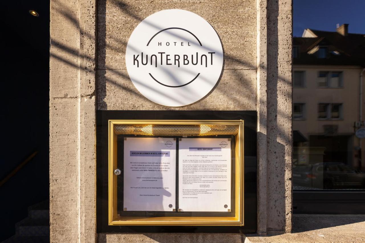 Hotel Kunterbunt In Wuerzburger Innenstadt Exterior photo